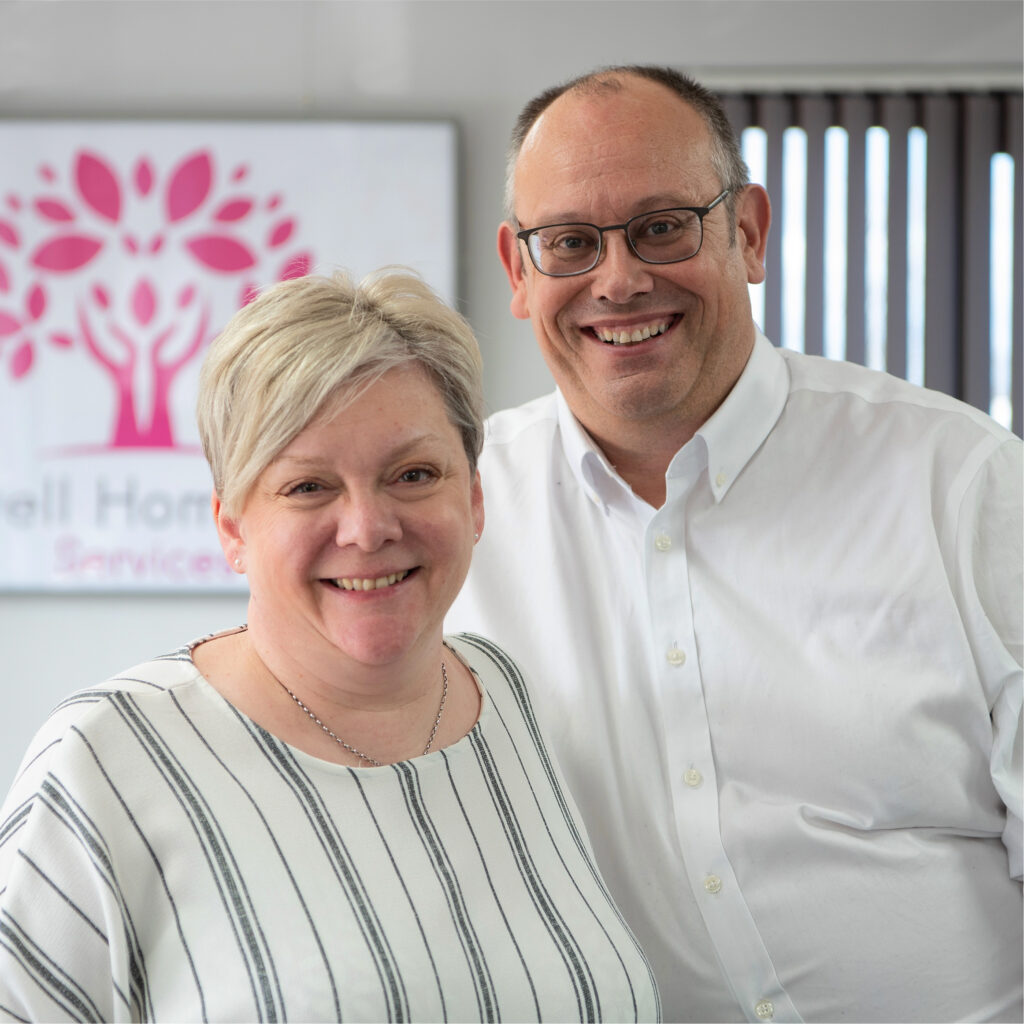 Phil and Deb Ashwell from AshwellCare Malvern